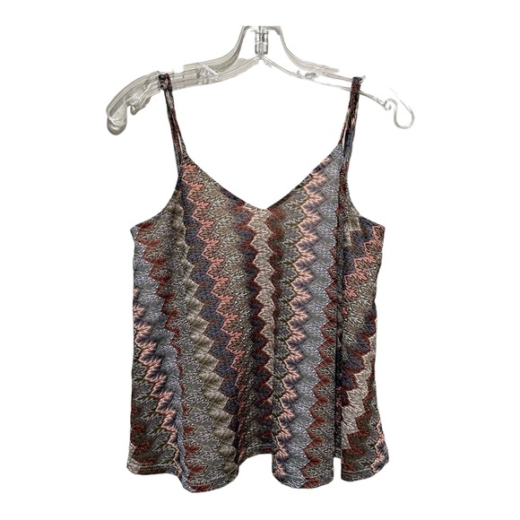 Design Lab Printed Cami Tank Top Size XS - Picture 1 of 6